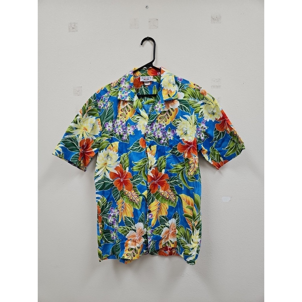 Pacific Legend  Floral  Hawaiian Shirt Large